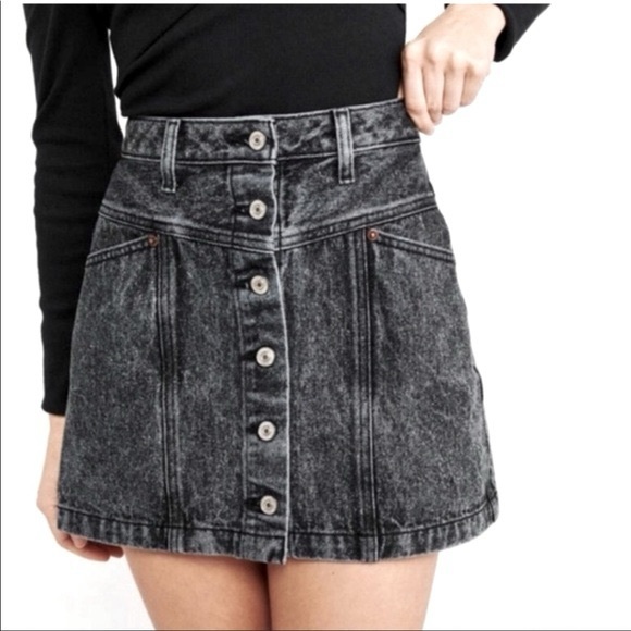 đź–¤ABERCROMBIE & FITCH Denim Skirt - Picture 1 of 2